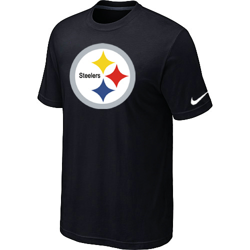 Nike Pittsburgh Steelers Sideline Legend Authentic Logo Dri-FIT NFL T-Shirt - Black